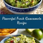 Fresh Homemade Guacamole Recipe