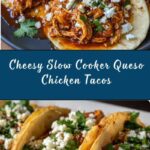 Slow Cooker Queso Chicken Tacos Recipe