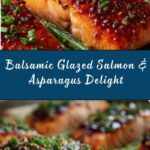 Balsamic Glazed Salmon with Asparagus Recipe