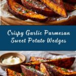 Garlic Parmesan Sweet Potato Wedges Recipe