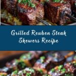 Reuben Steak Skewers with Sauerkraut Recipe