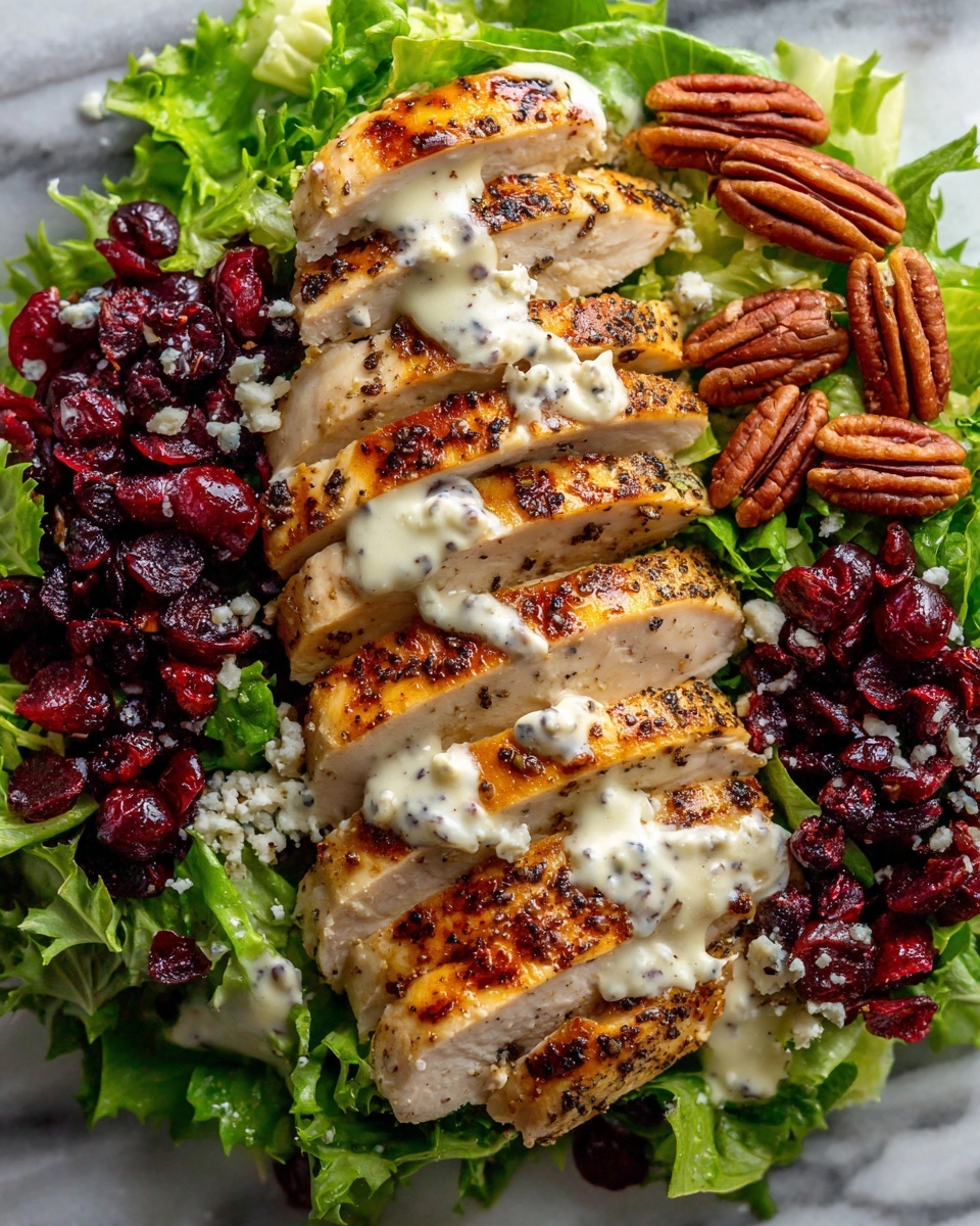 Cranberry Pecan Chicken Salad with Poppy Seed Dressing Recipe - Recipe Image