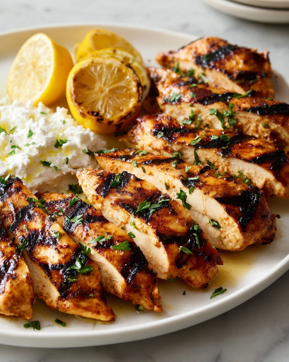 Yummilicious Greek Lemon Chicken Recipe - Recipe Image
