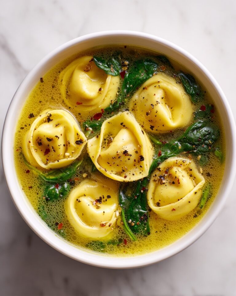Creamy Spinach Tortellini Soup Recipe