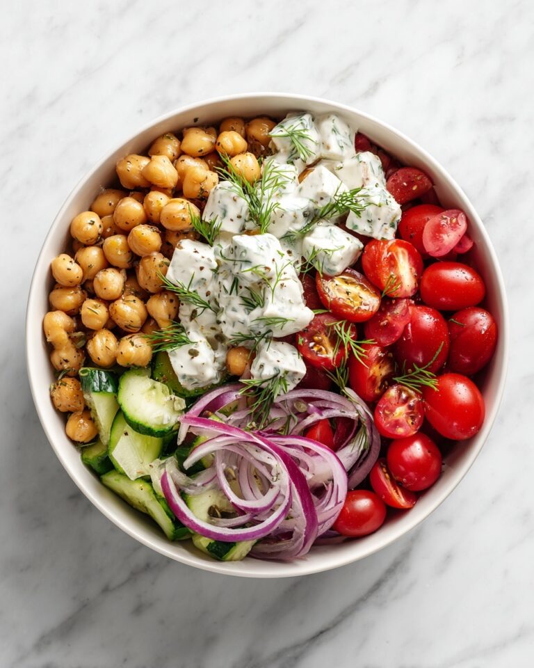 Tzatziki Chickpea Salad Recipe