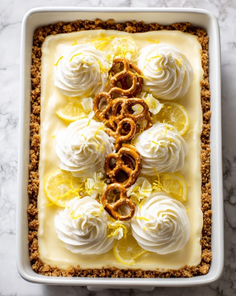 Lemon Pretzel Dessert Recipe