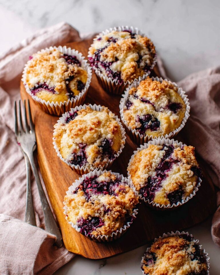 Blackberry Cinnamon Swirl Oatmeal Muffins Recipe