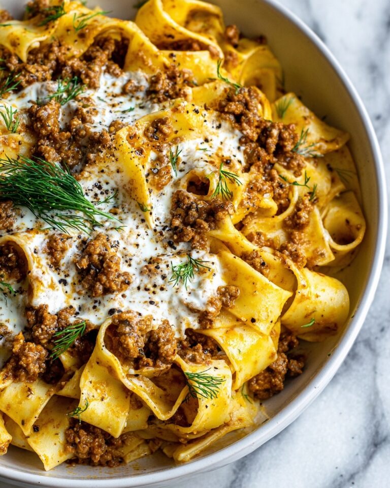 Creamy Calabrian Chili Pappardelle with Sausage & Fennel Recipe