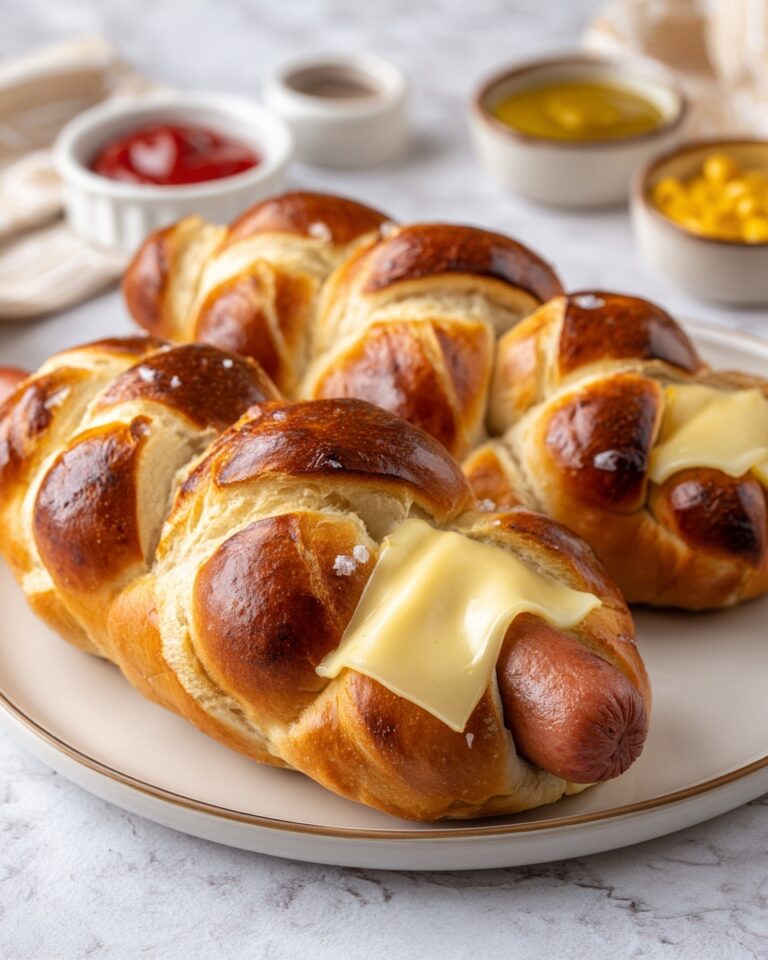 Air Fryer Grilled Cheese Hot Dogs Recipe