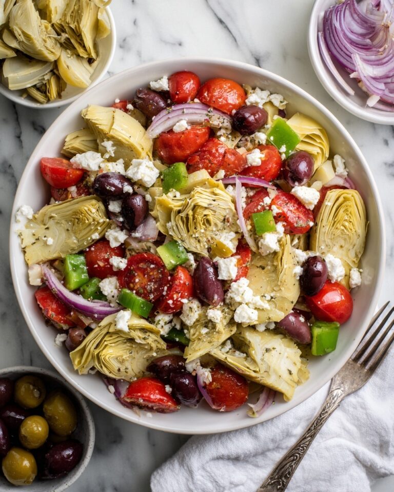 Mediterranean Artichoke Salad Recipe