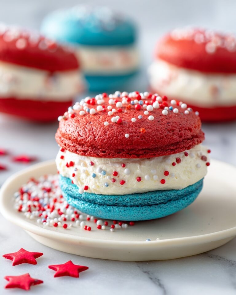 Red, White and Blue Whoopie Pies Recipe