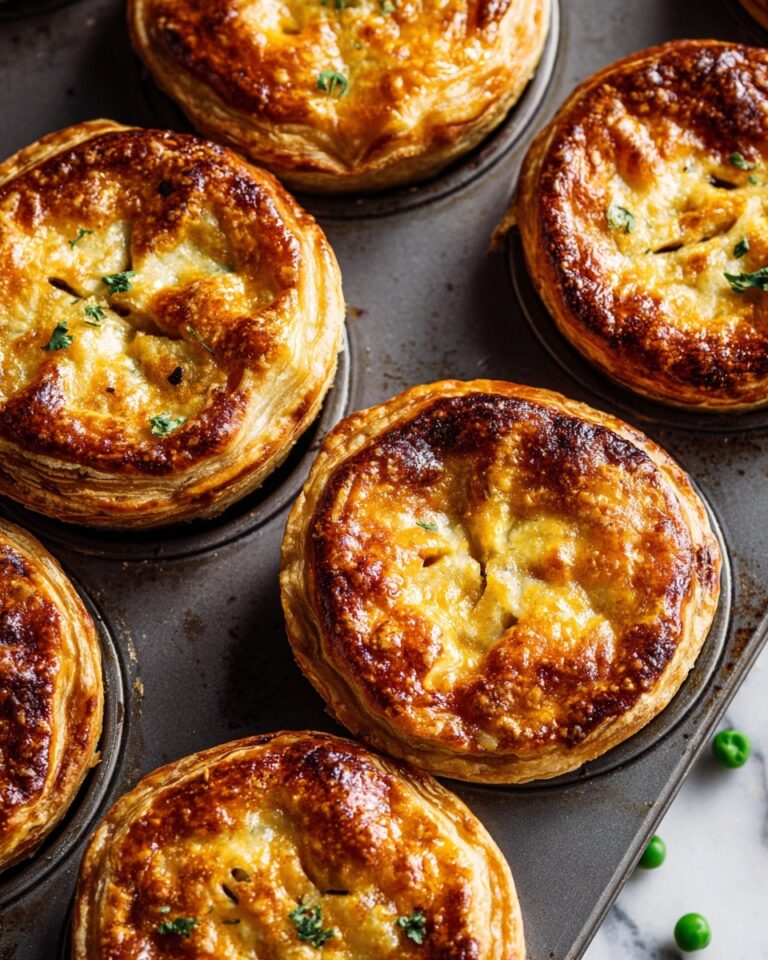 Muffin Tin Chicken Pot Pies Recipe