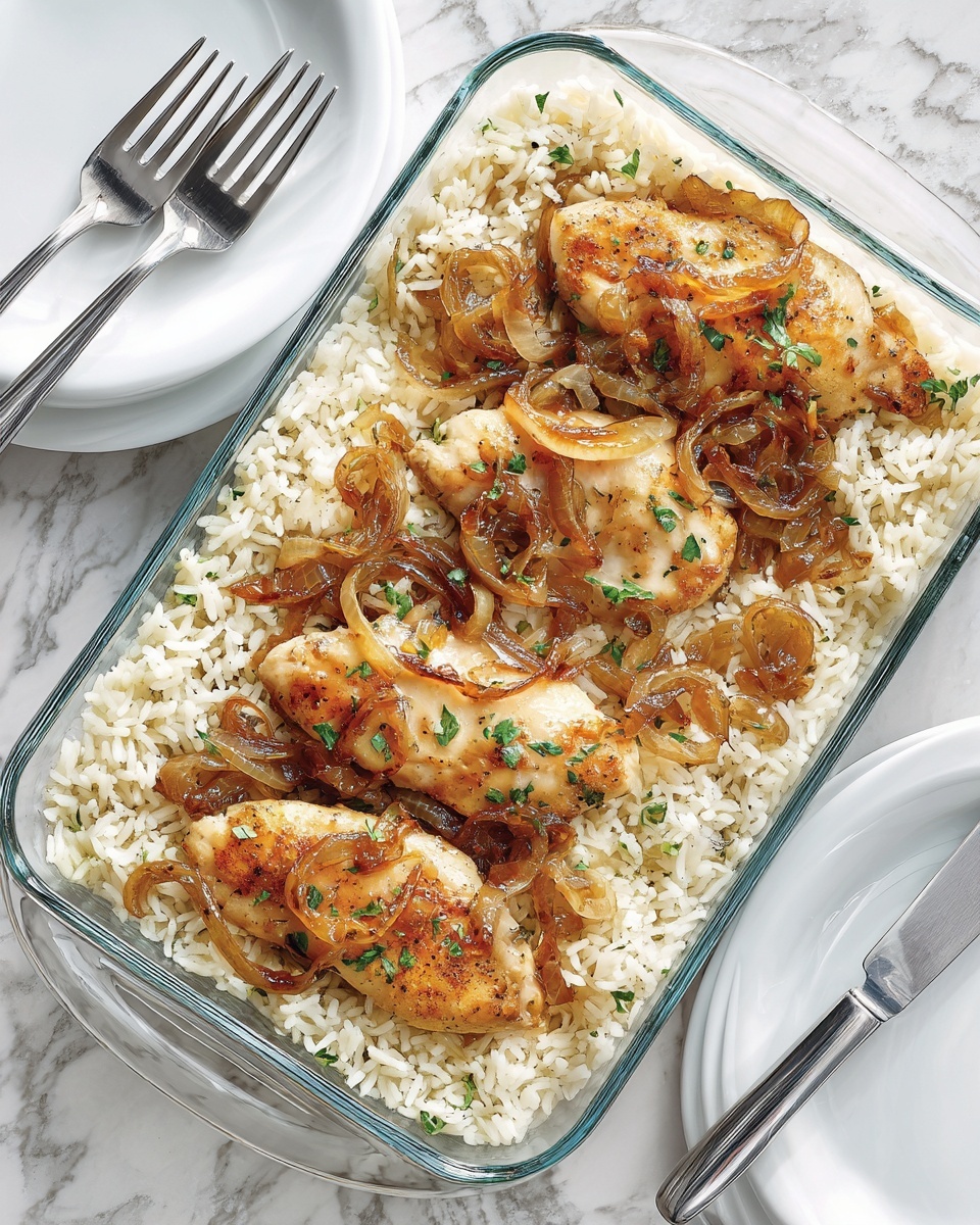 Forgotten Chicken and Rice Recipe - Recipe Image