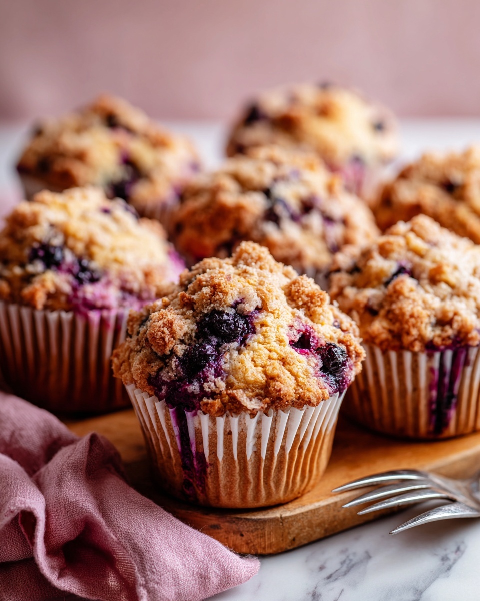 Blackberry Cinnamon Swirl Oatmeal Muffins Recipe - Recipe Image
