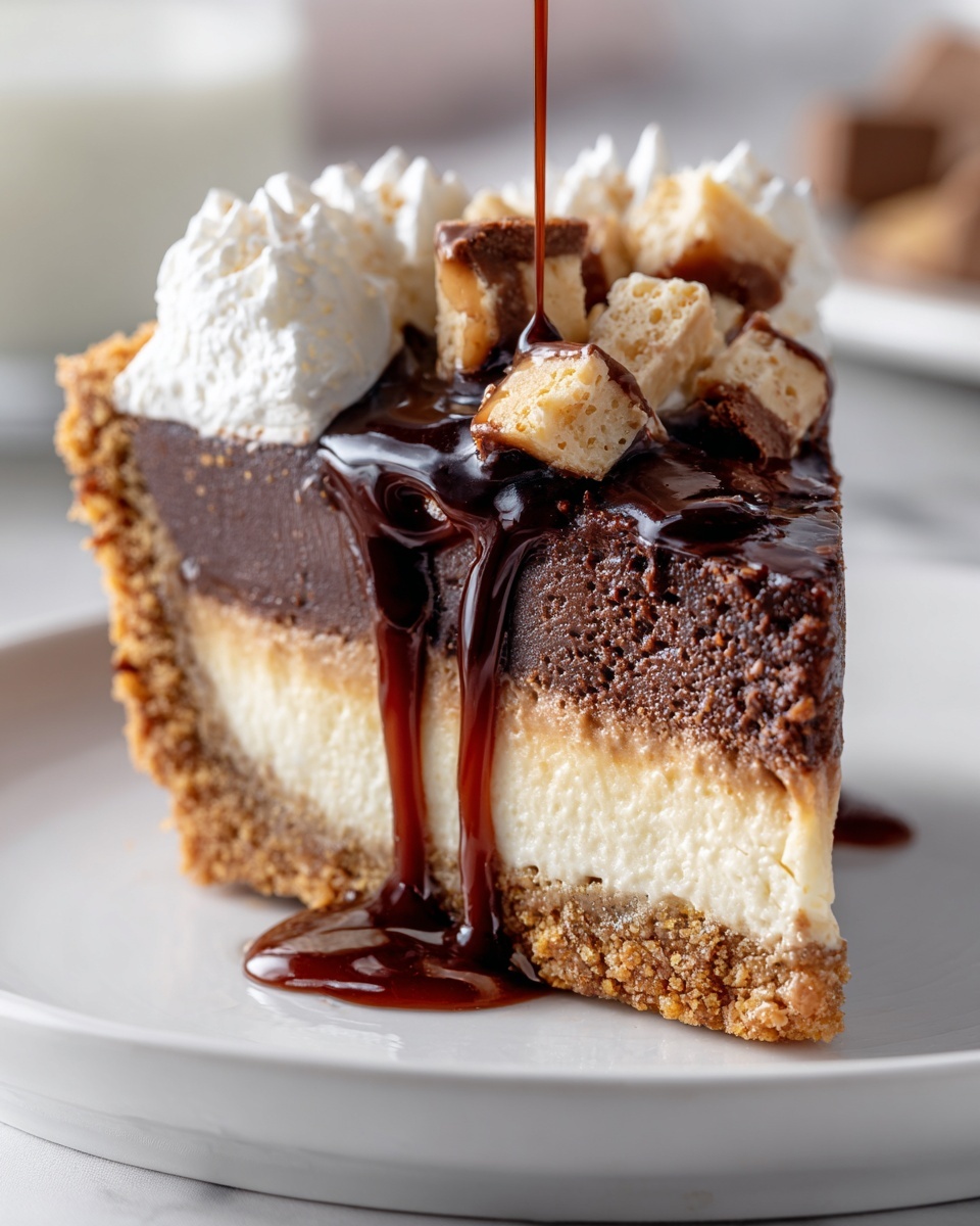 Chocolate Bottomed Peanut Butter Pie Recipe - Recipe Image