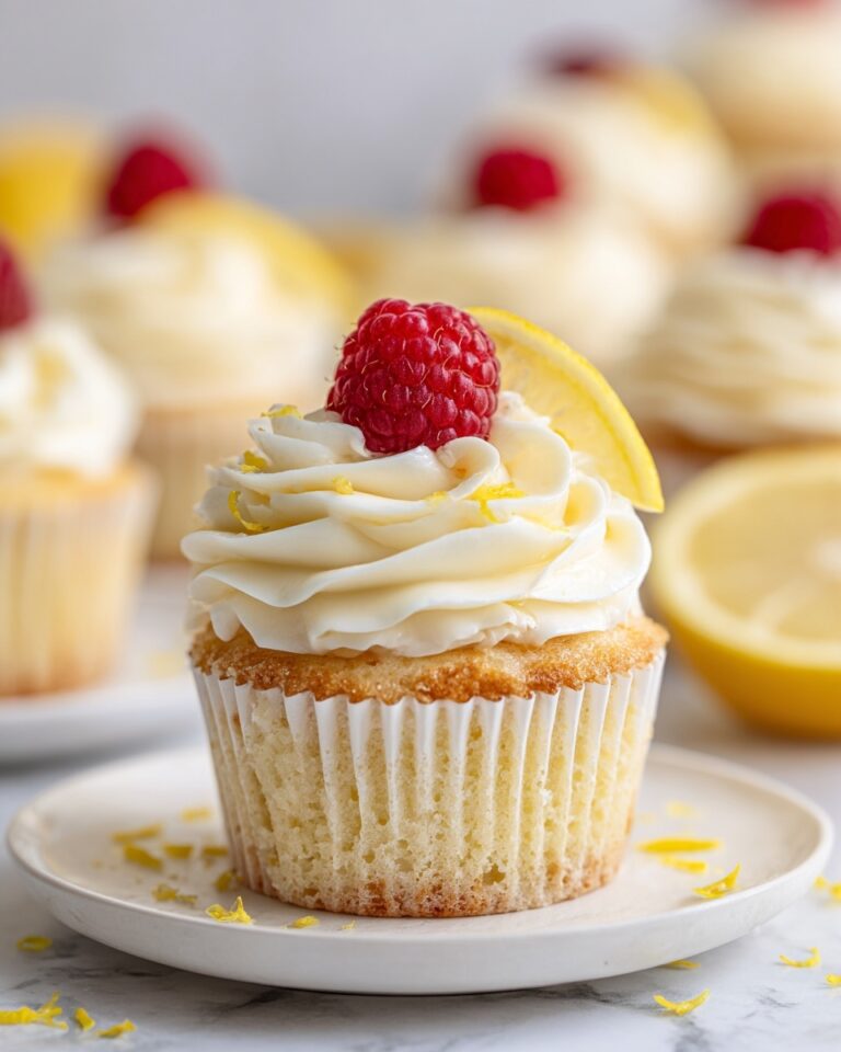 Raspberry Lemon Heaven Cupcakes Recipe