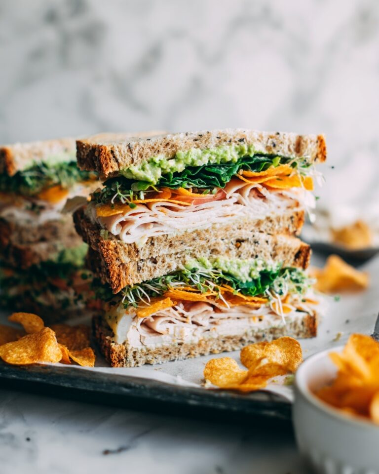 Honey Mustard Turkey Avocado Sandwich Recipe