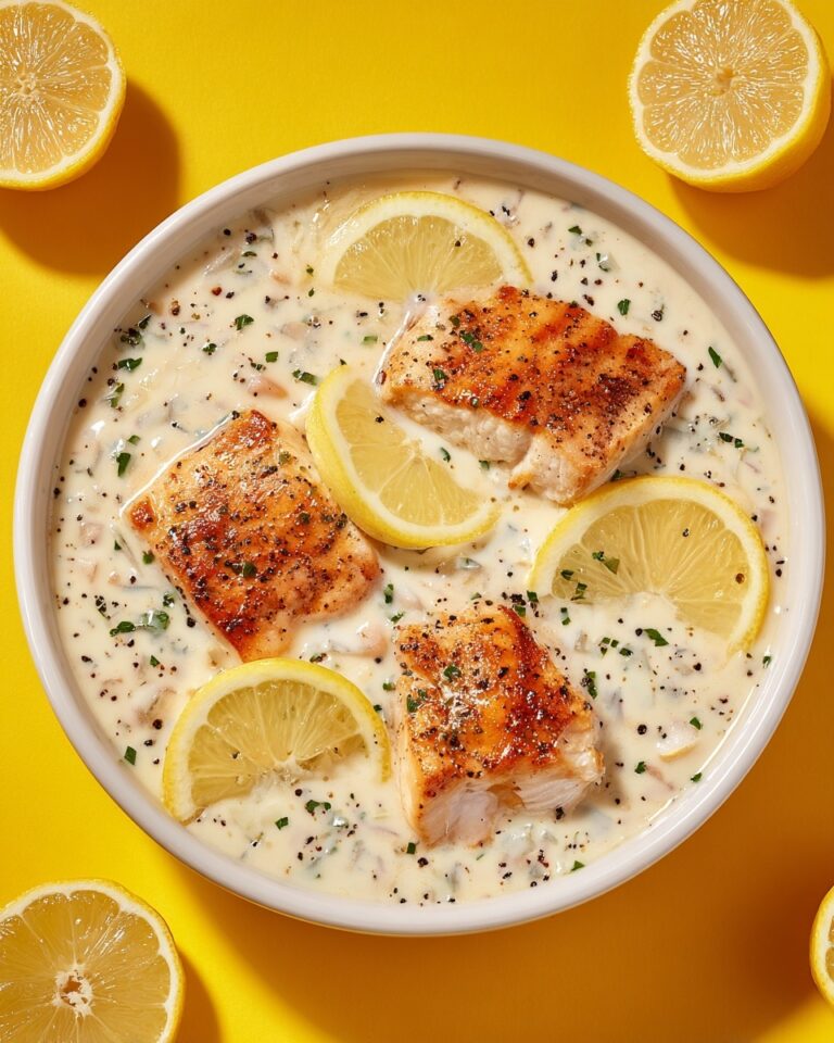 Creamy Lemon Parmesan Chicken Recipe