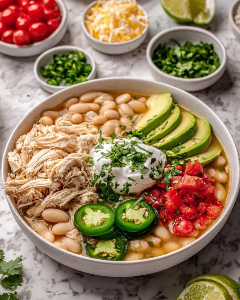 Creamy Cajun White Chicken Chili Recipe