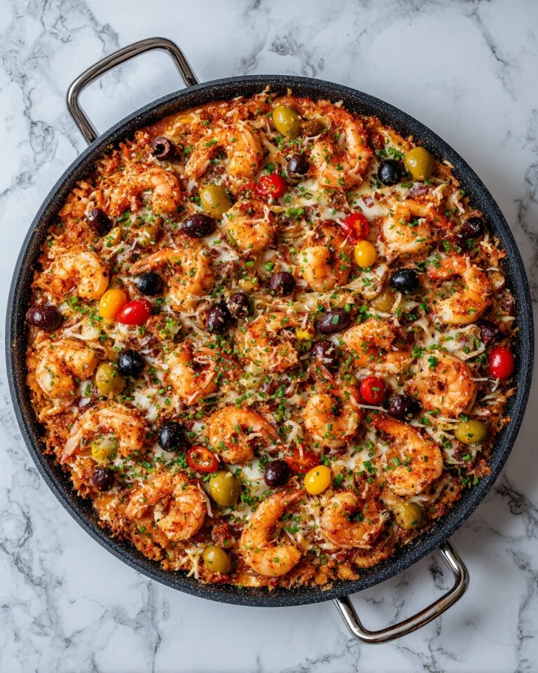Greek Shrimp Orzo with Feta, Olives, and Tomatoes Recipe