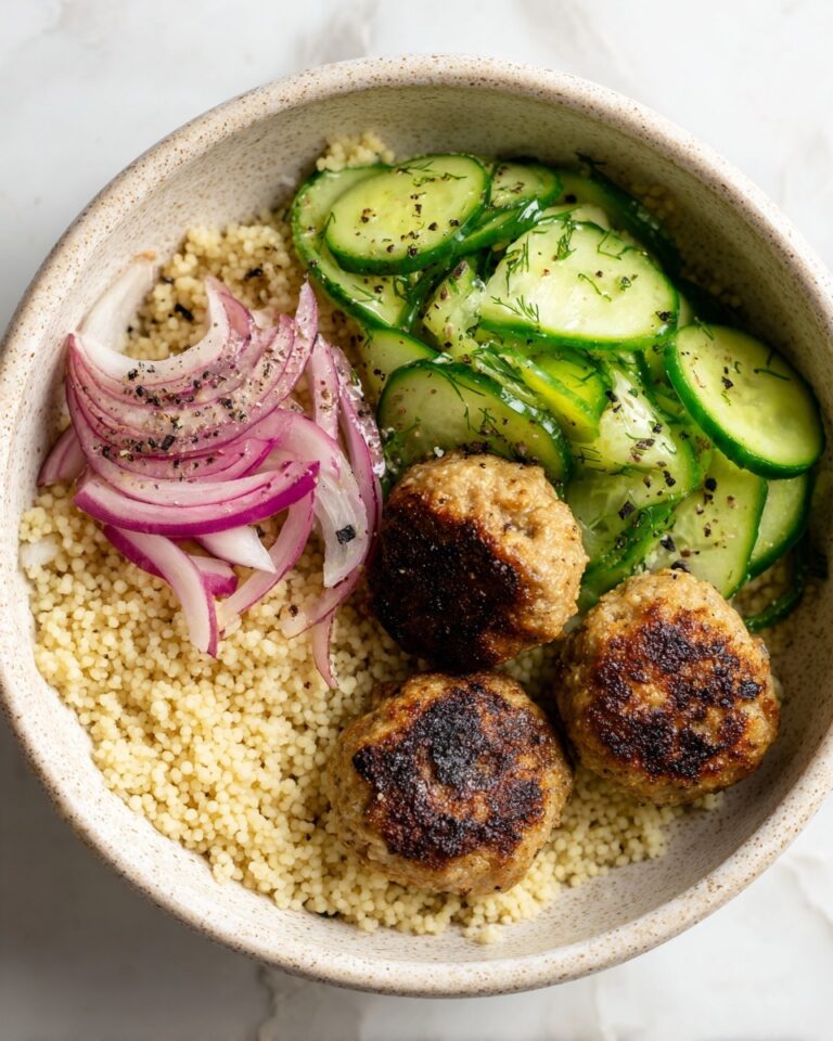 Herby Greek Chicken Meatballs Recipe