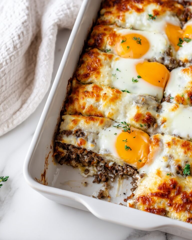 Biscuits and Gravy Breakfast Casserole Recipe