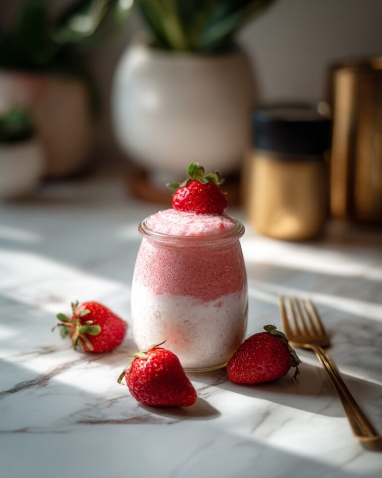 Homemade Strawberry Shortcake Coffee Creamer Recipe