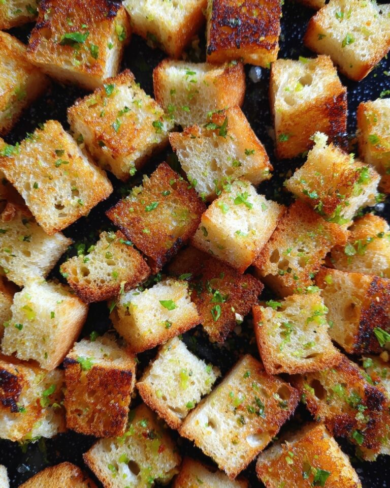 Air Fryer Croutons Recipe