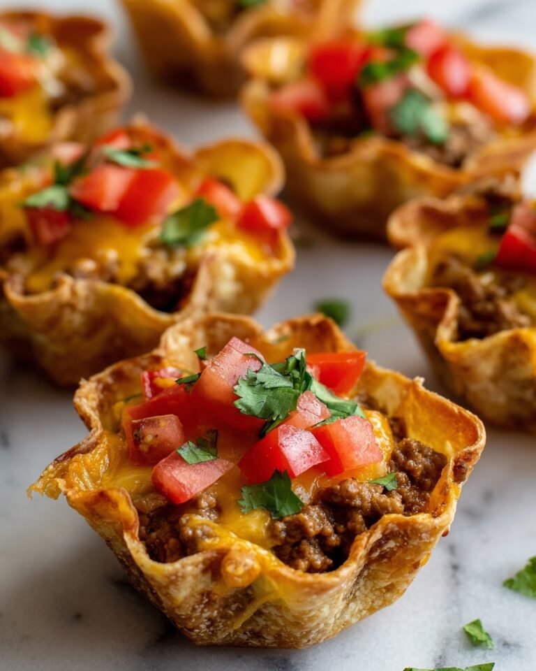 Crunchy Taco Cups Recipe