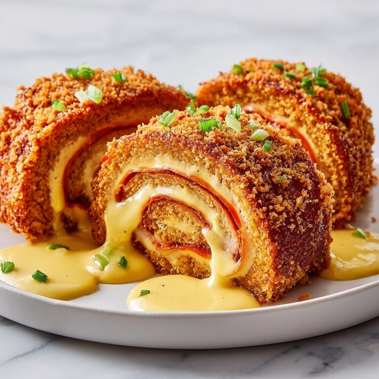 Chicken Cordon Bleu with Dijon Cream Sauce Recipe