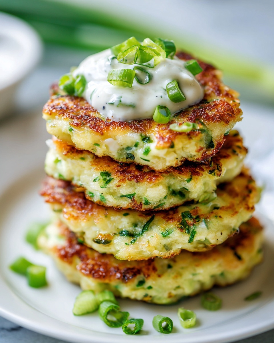 Cheesy Leftover Mashed Potato Patties Recipe - Recipe Image