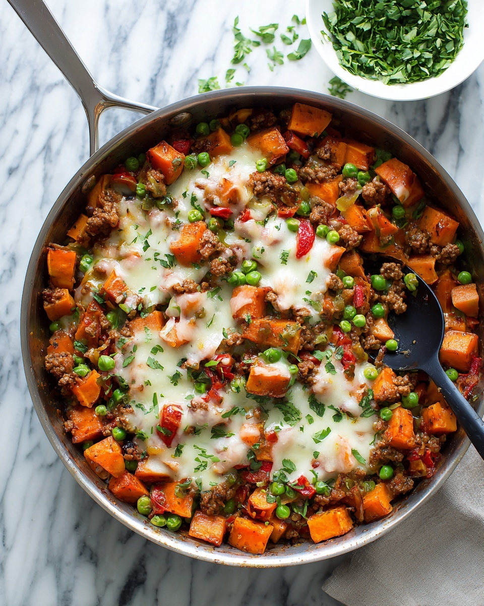 Ground Turkey and Sweet Potato Skillet Delight Recipe - Recipe Image