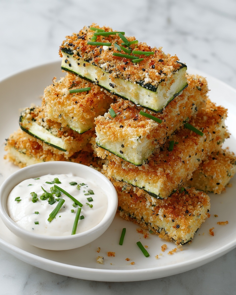 Vegan Zucchini Sticks Recipe - Recipe Image