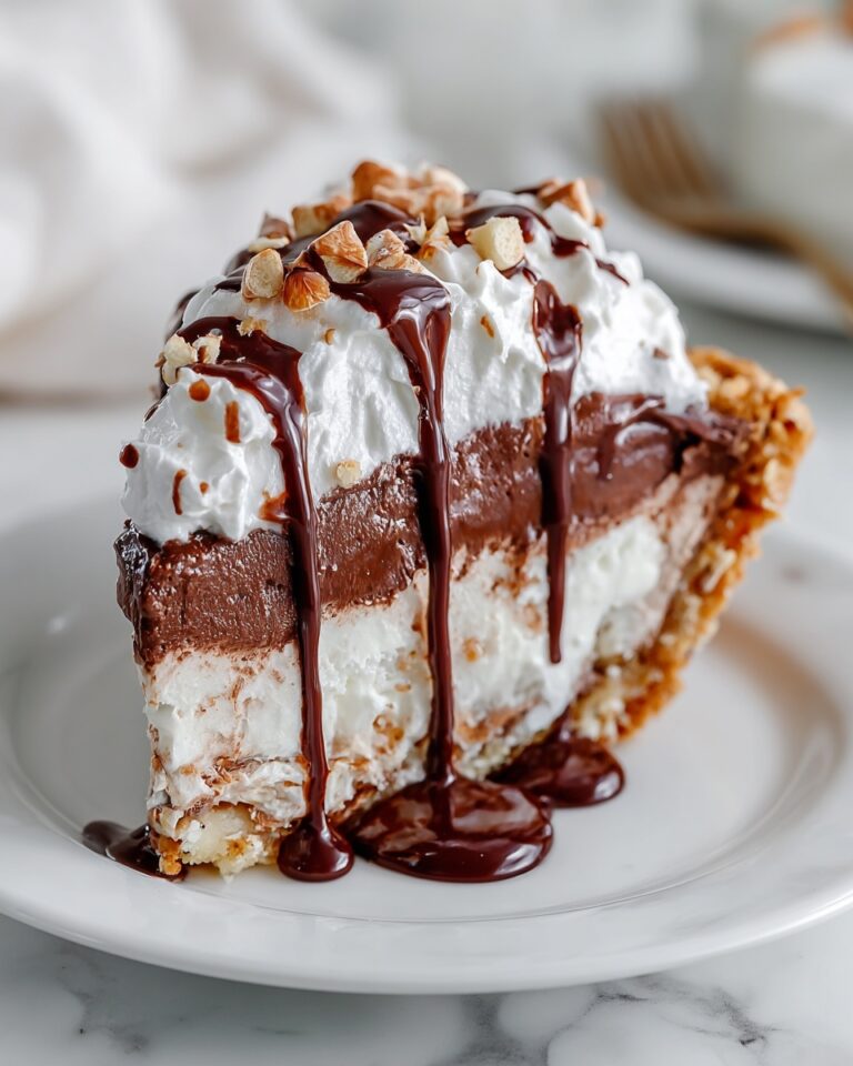 Chocolate Bottomed Peanut Butter Pie Recipe