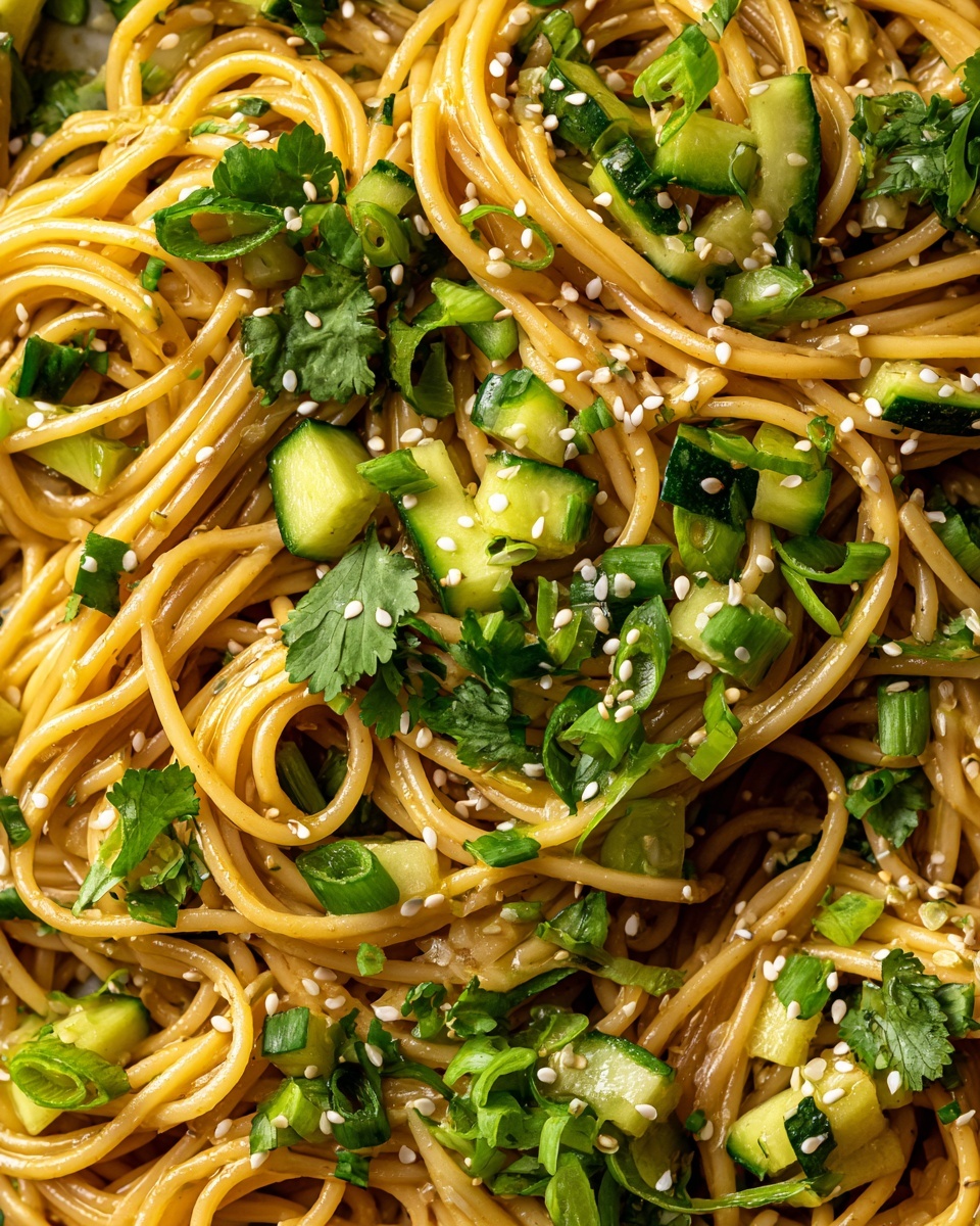 Spicy Peanut Noodle Salad Recipe - Recipe Image