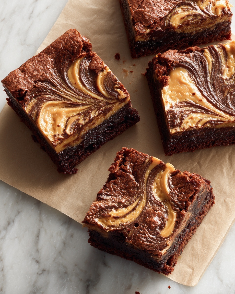 Peanut Butter Brownies Recipe - Recipe Image