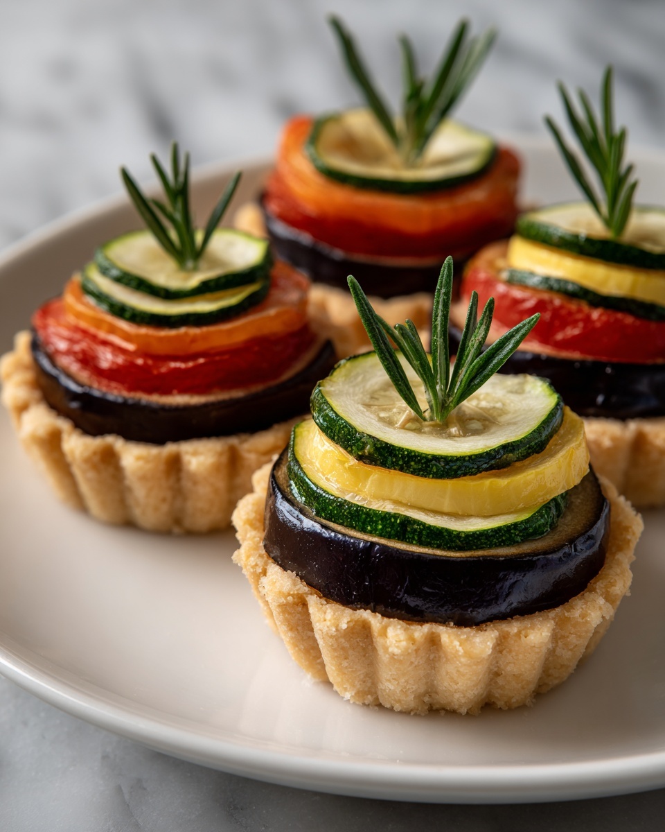 Ratatouille Hand Pies with Eggplant, Heirloom Tomato & Cornmeal Crust Recipe - Recipe Image