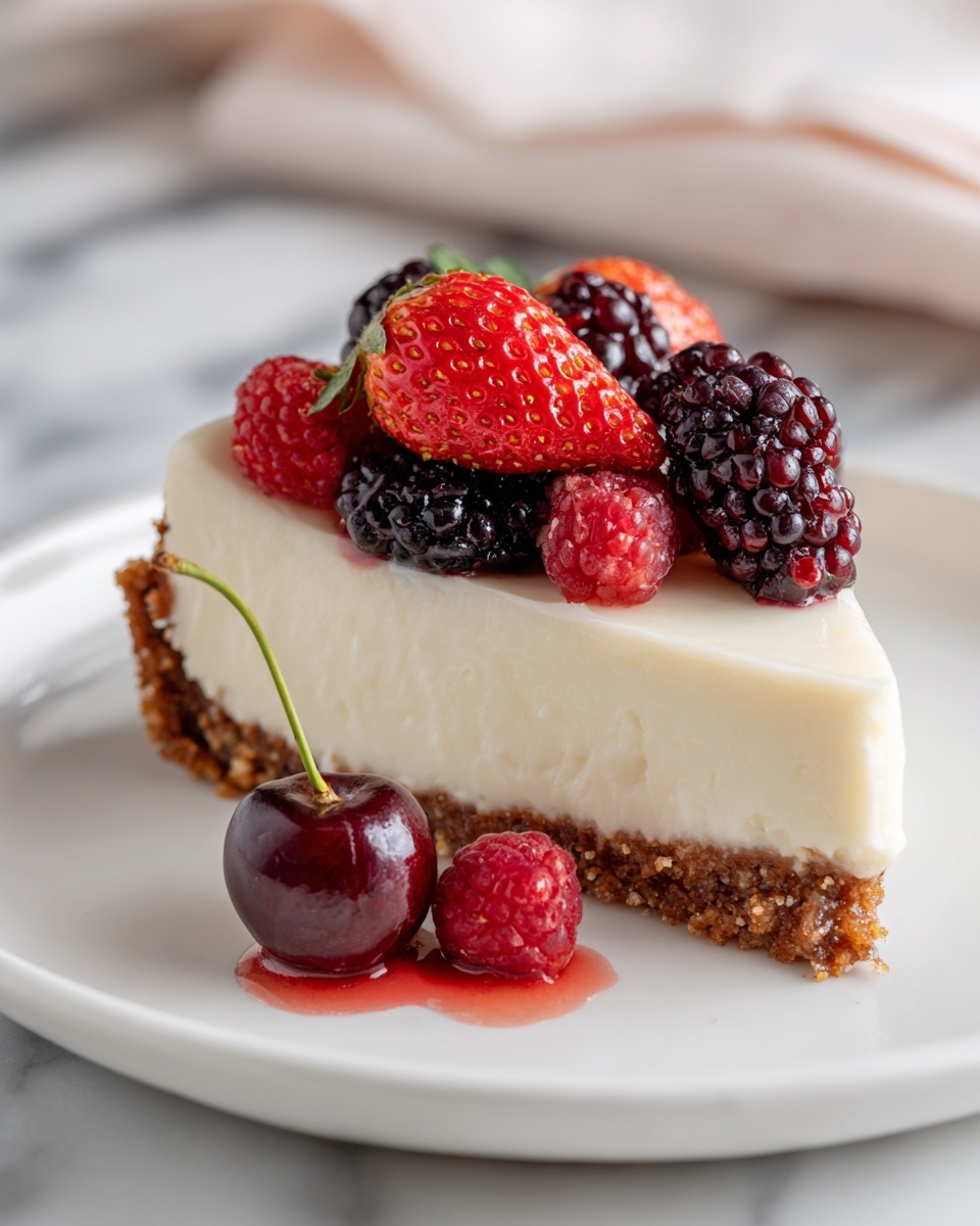 No-Bake Cheesecake Recipe - Recipe Image