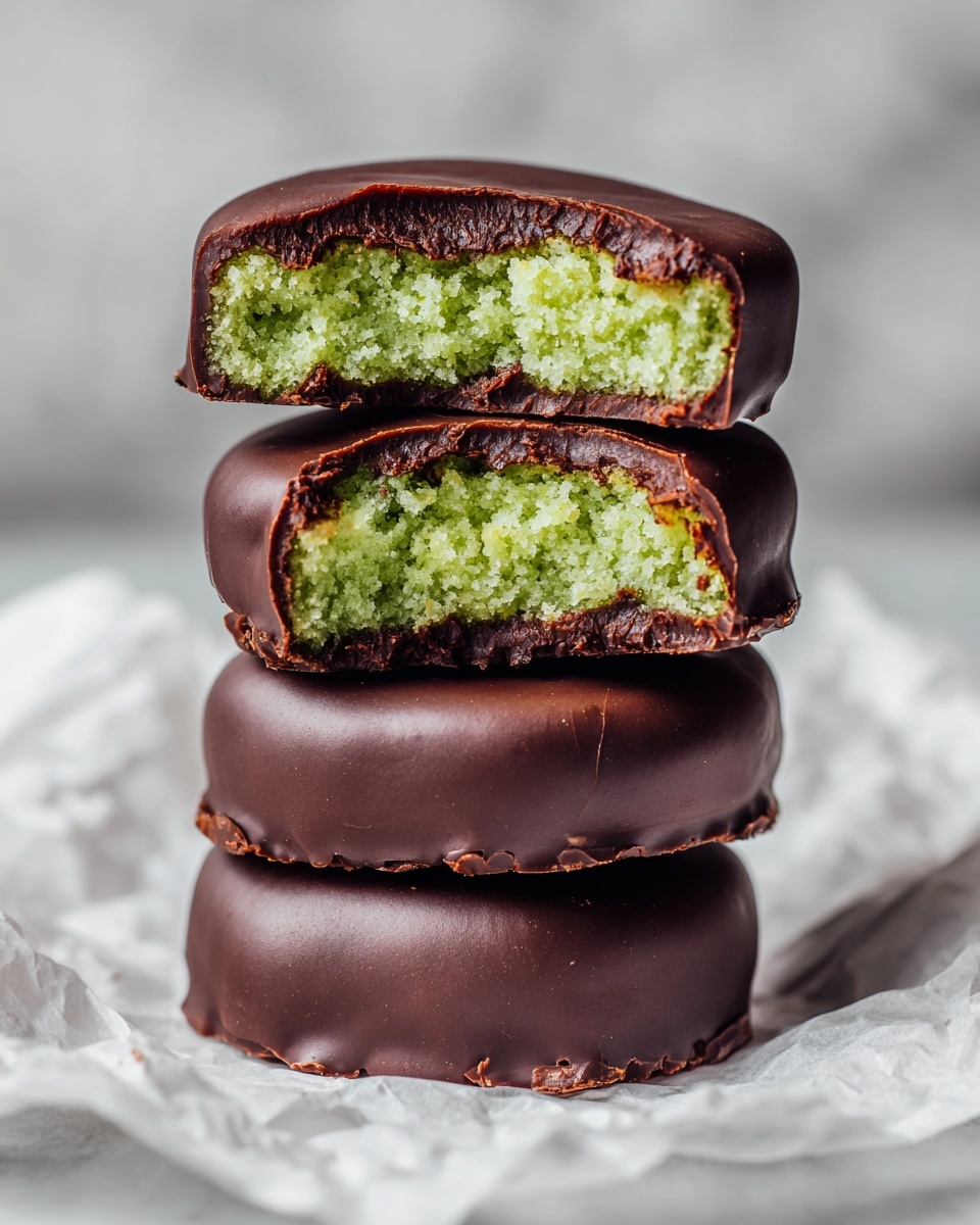 Chocolate Covered Mint Patties Recipe - Recipe Image