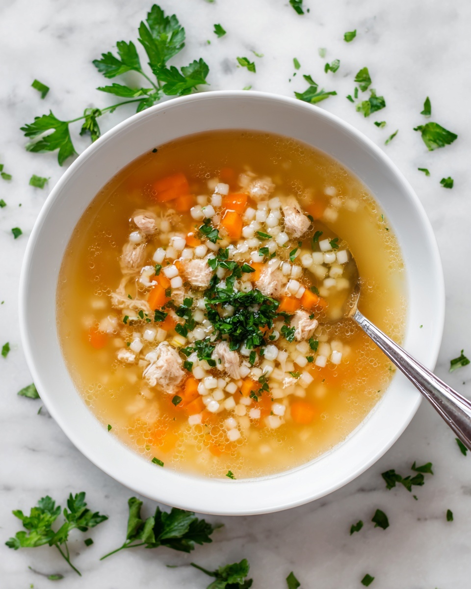 Cozy Chicken Pastina Soup for Cold Days Recipe - Recipe Image