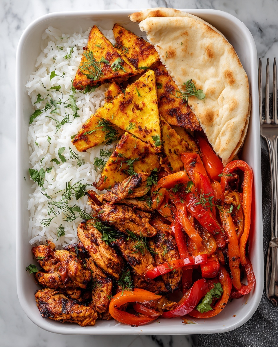 Baked Chicken with Crispy Feta Vinaigrette Recipe - Recipe Image