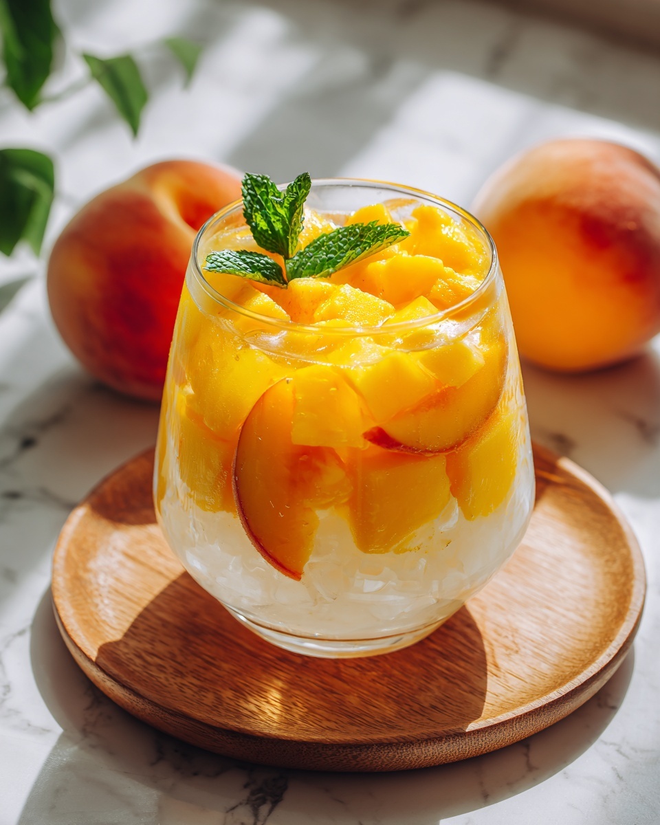 Peach Sweet Tea Recipe - Recipe Image