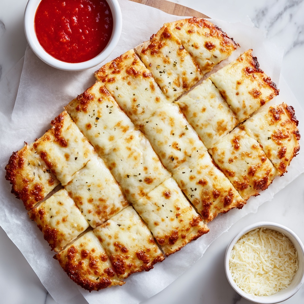 Cheesy Garlic Breadsticks Recipe - Recipe Image