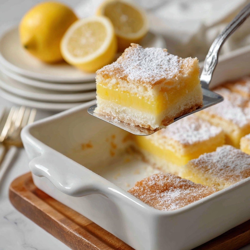 Lemon Cream Cheese Dump Cake Recipe - Recipe Image