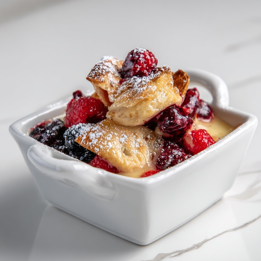 Berry Croissant Bake Recipe - Recipe Image