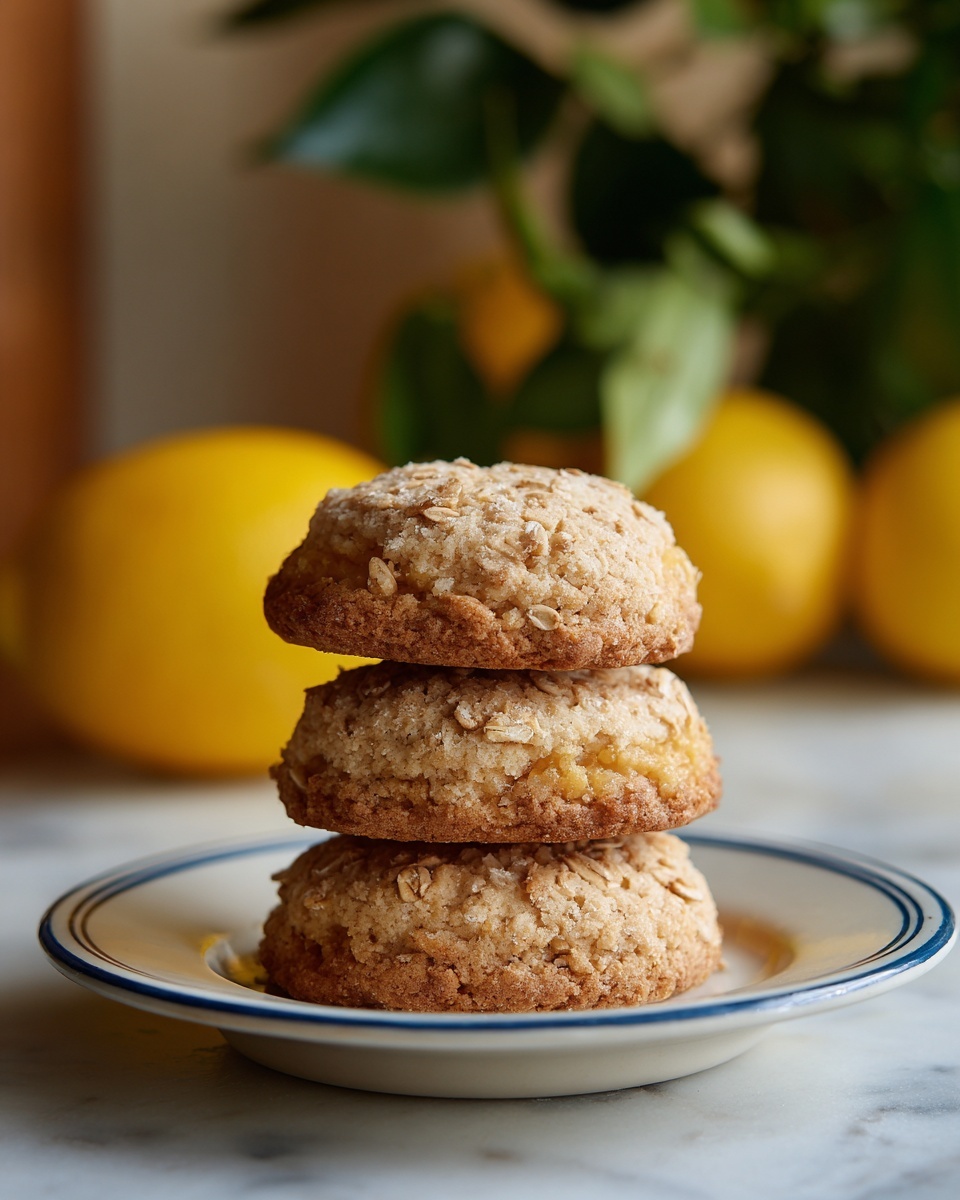 Lemon Oatmeal No-Bake Cookies Recipe - Recipe Image