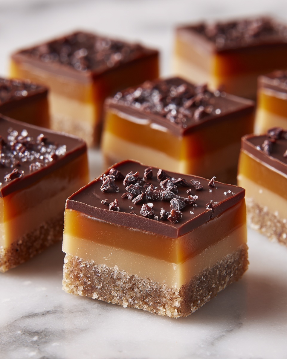Butterfinger Caramel Bars with Layers of Sweet Crunch and Chocolate Recipe - Recipe Image