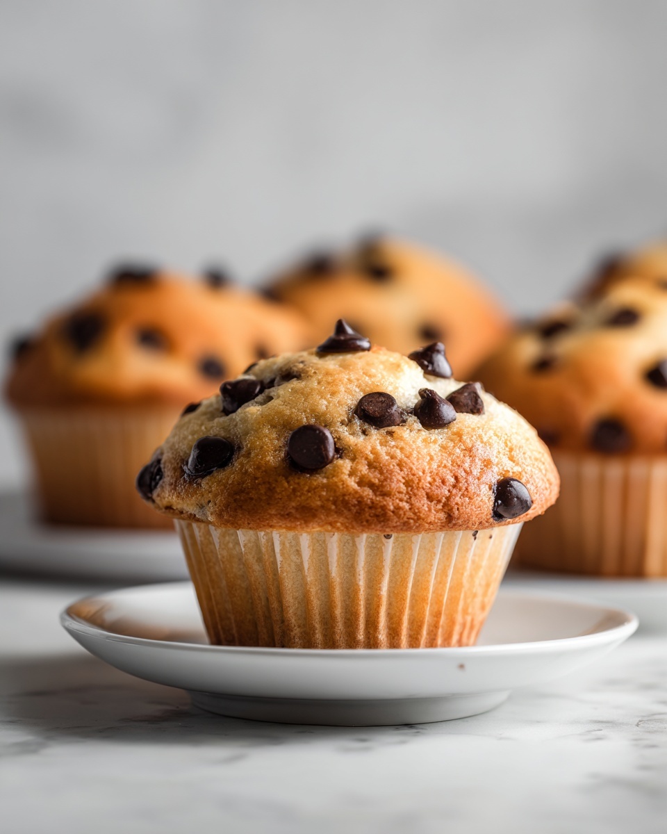 Easy Chocolate Chip Muffins Recipe - Recipe Image