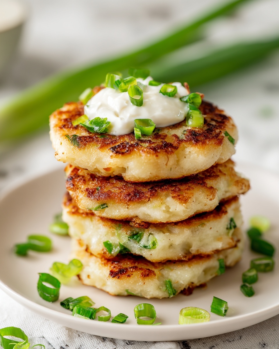 Cheesy Leftover Mashed Potato Patties Recipe - Recipe Image