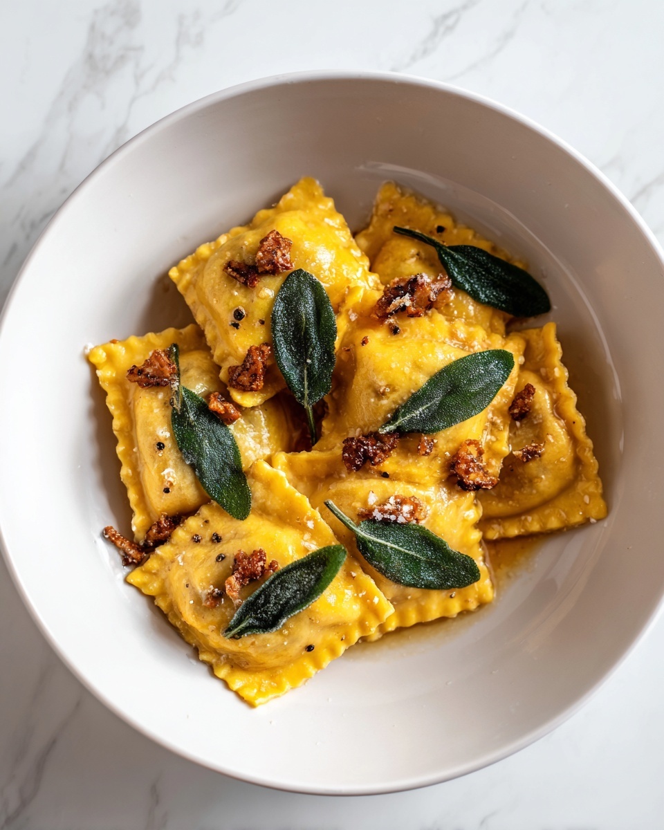 Vegan Lemon Ricotta Ravioli Recipe - Recipe Image